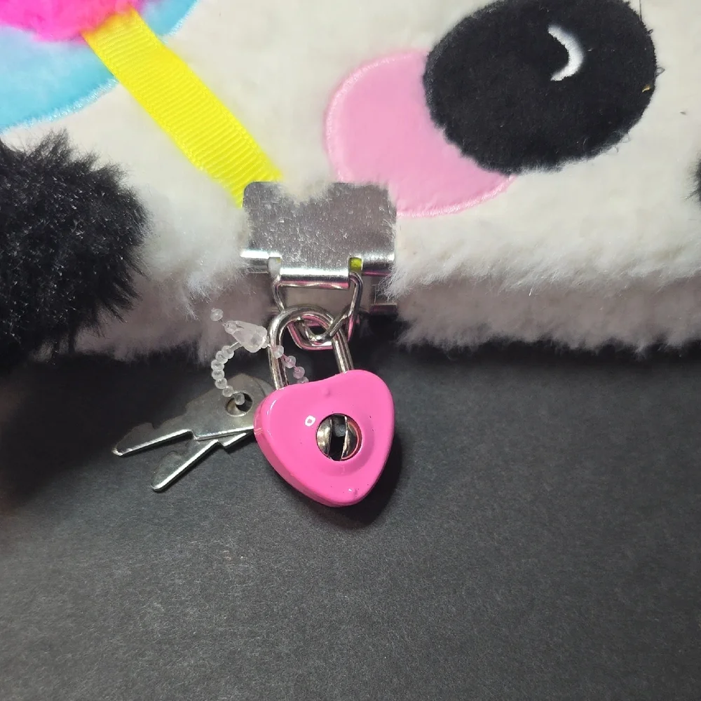 Cute Panda Plush Notebook - Picture 2 of 6
